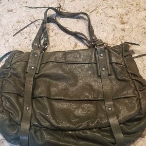 Chocolat Blu leather purse (green)